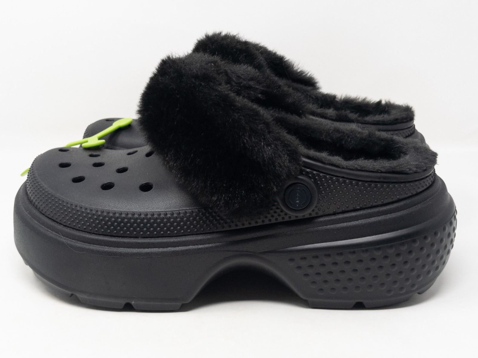 [Sz 11] Crocs Stomp Lined Clog Black Women’s