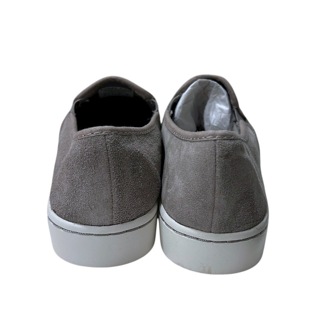 Sorel Women’s Campsneak Slip-On Suede Sneakers Women’s 10 Dove Grey Comfort NEW
