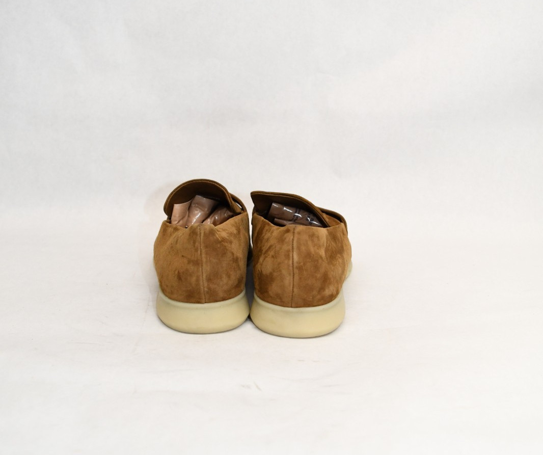 $330 VINCE BIG SUR SLIP-ON SOFT SUEDE LOAFER SHOES CAMEL BROWN 9.5 US (A5)