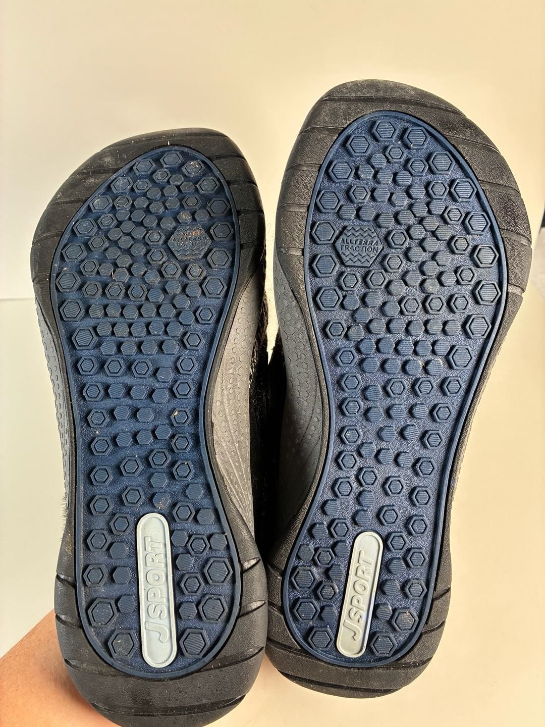 JSport by Jambu Graham Memory Foam Faux Fur Lined Mule Slip-On Shoes