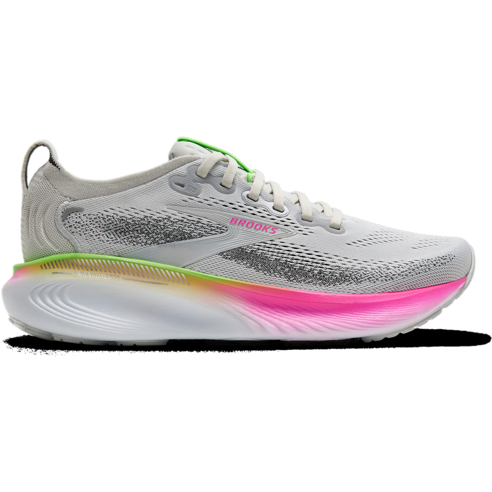 Brooks Adrenaline GTS 25 – Women’s (Oyster/Pink/Green)