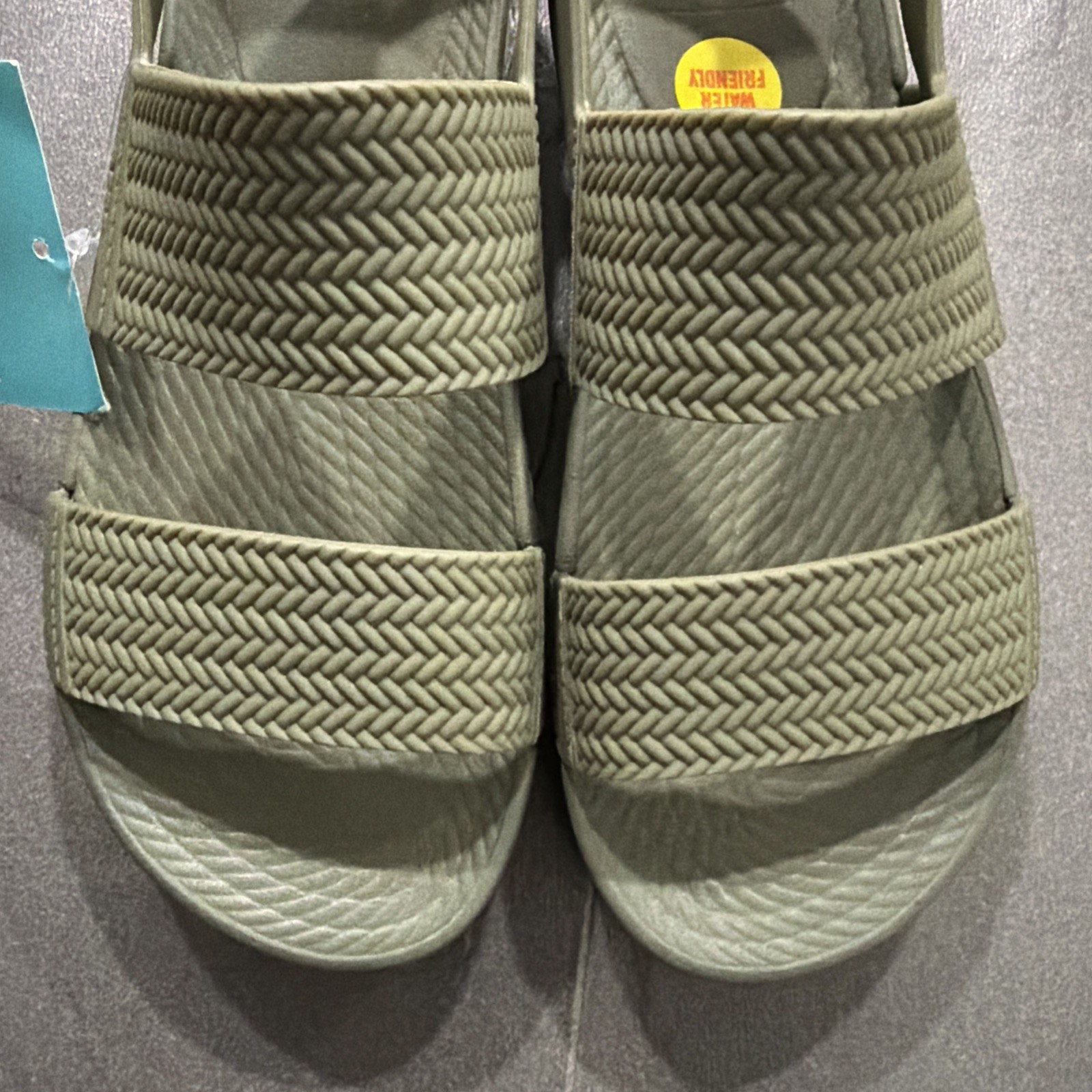 Reef Water Vista Sandals Womens Beach Outdoor Comfort Summer Olive Green Size 6