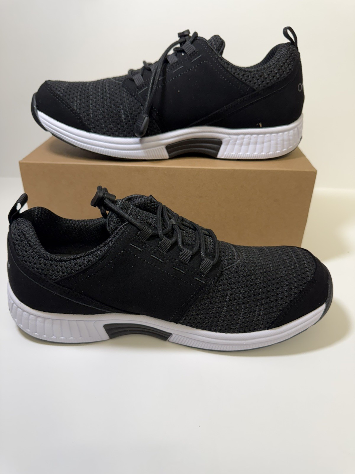 Orthofeet Shoes Women’s Size 10 M Francis No-Tie Black BRAND NEW