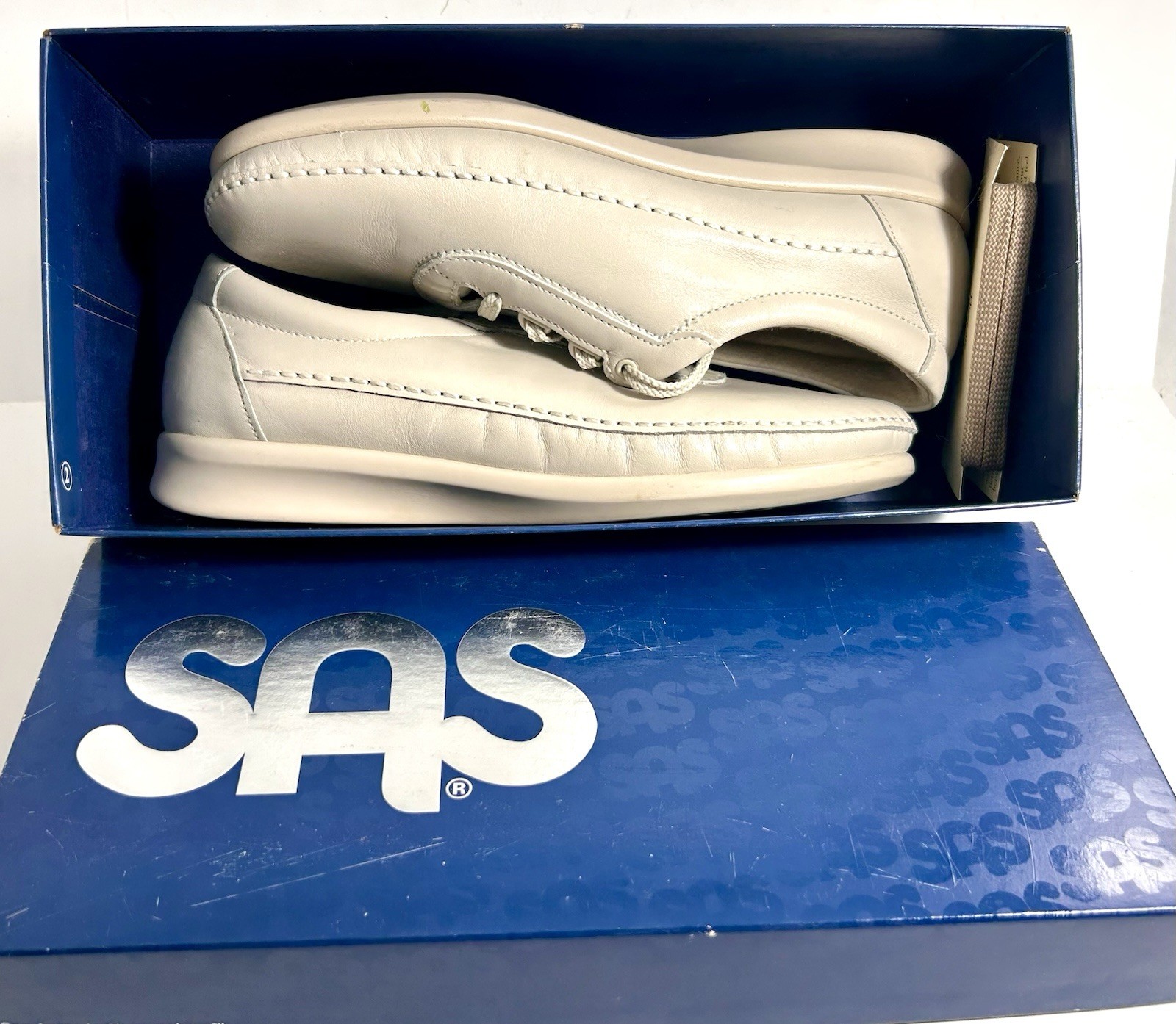 SAS Free Time Mocha 10N Women’s Shoes Open Box • 100% Leather • Tripad USA