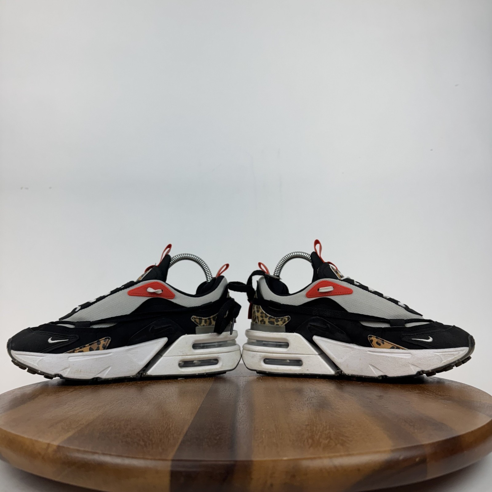 Womens Nike Air Max Furyosa Leopard Mesh Comfort Casual Sneakers Size 6.5 M GUC