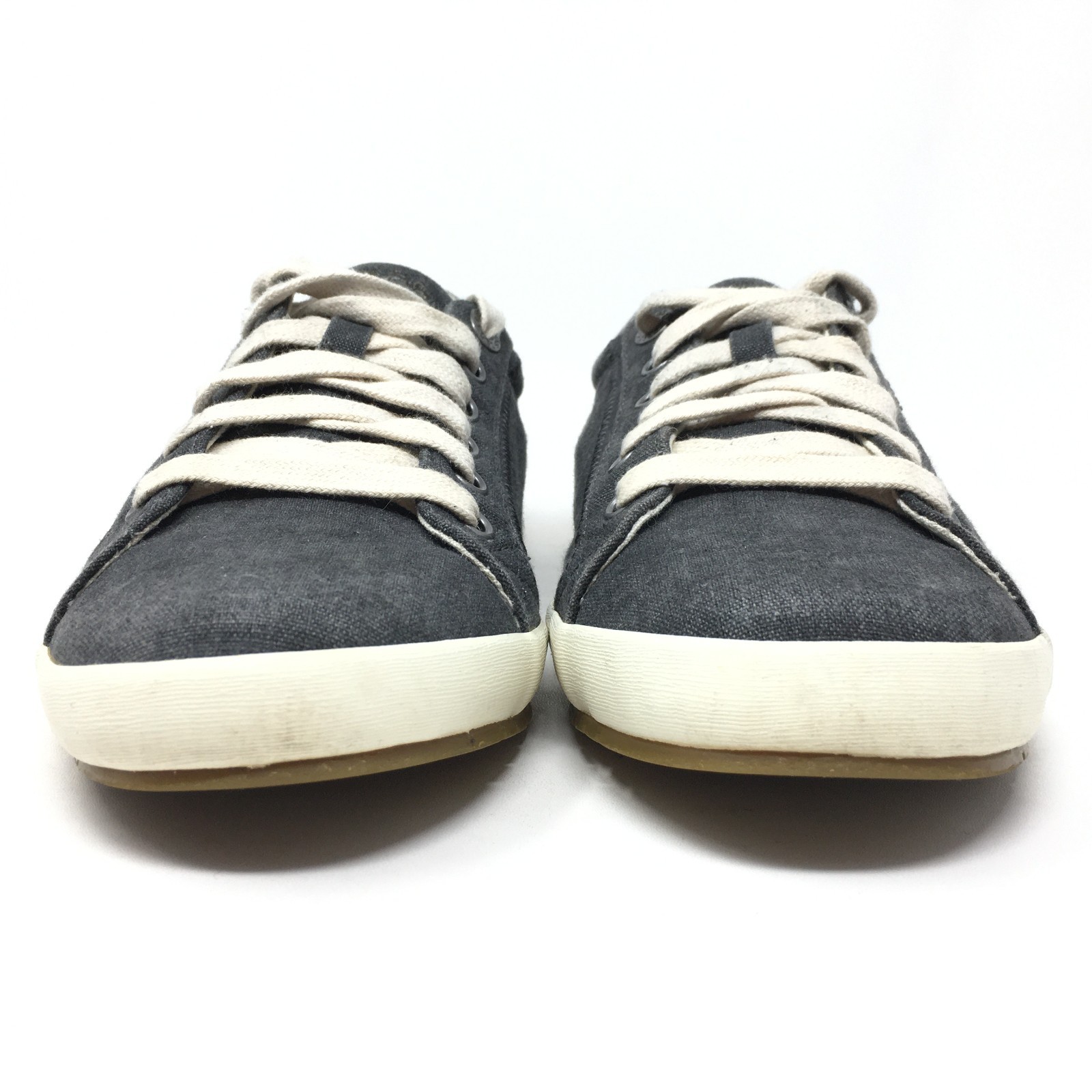 Taos Star Shoes Sneakers Womens Size 9 Dark Gray Washed Denim Casual Lace Up