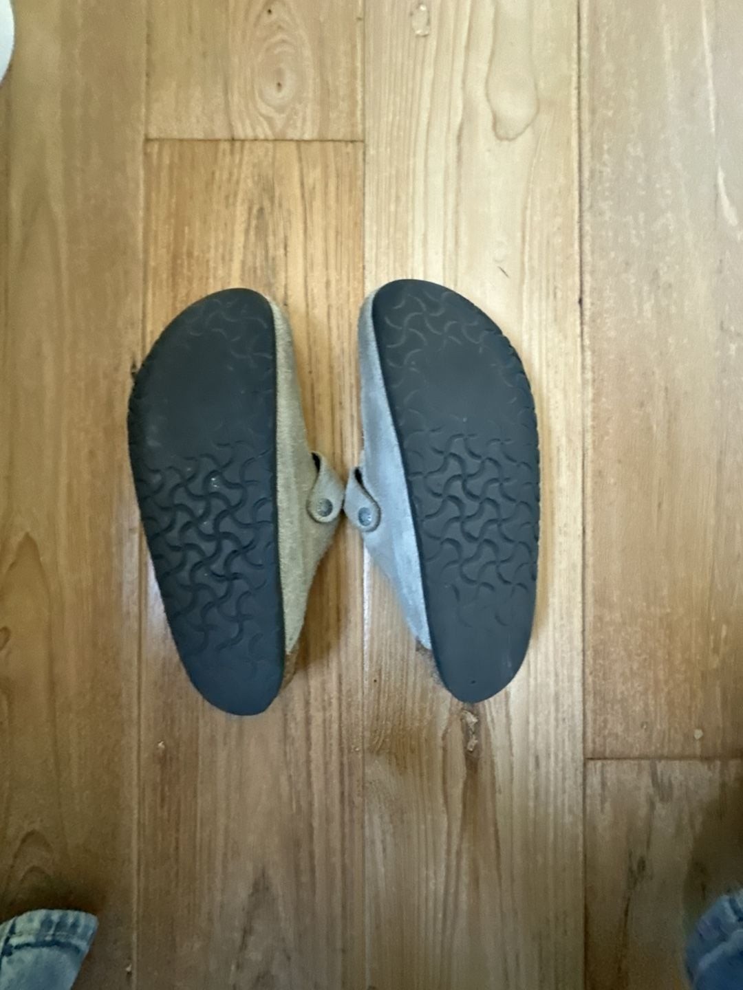 Birkenstock Boston Suede Shearling Lined Clogs