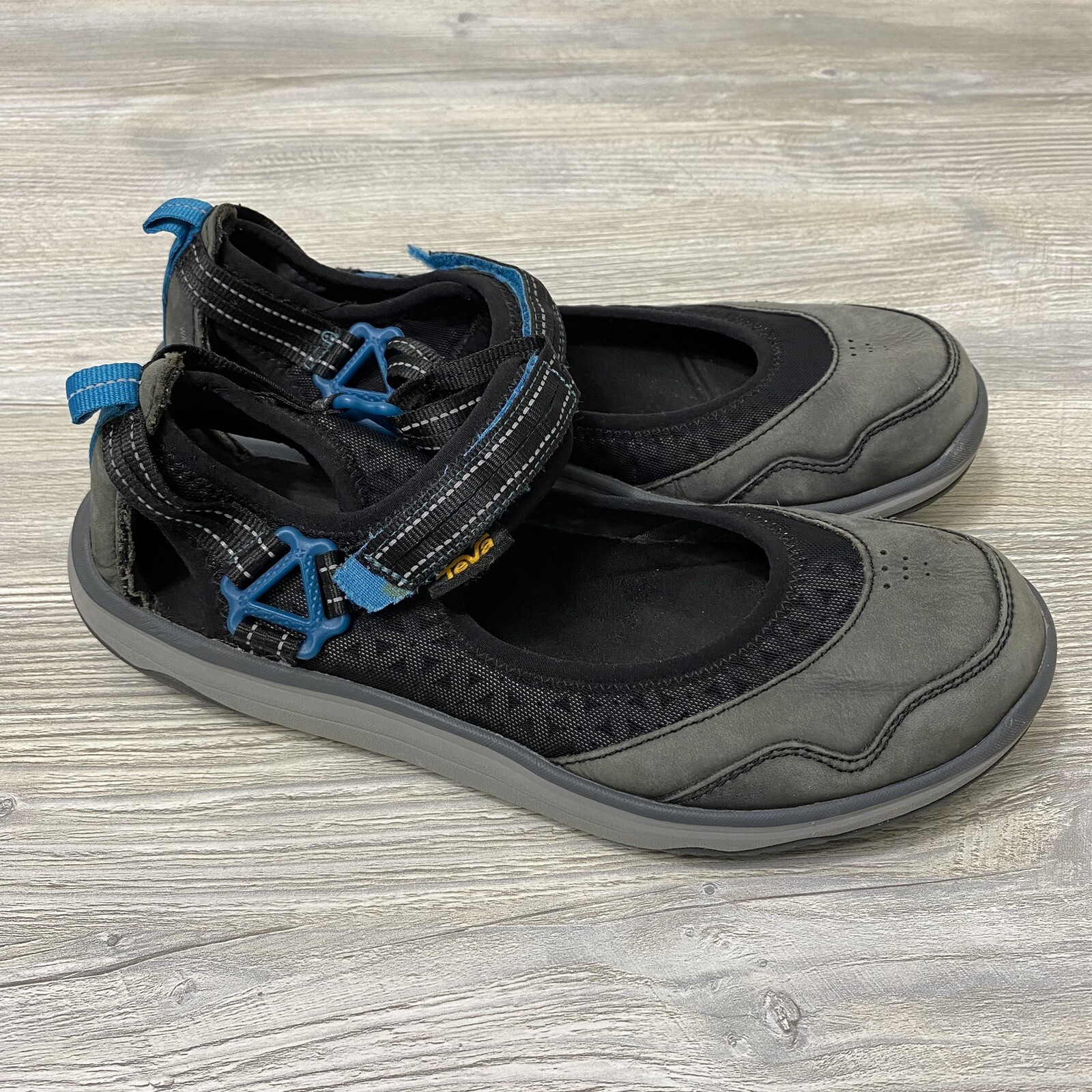 Teva Terra Float Mary Jane Walking Hiking Shoe Womens 8 Waterproof Leather