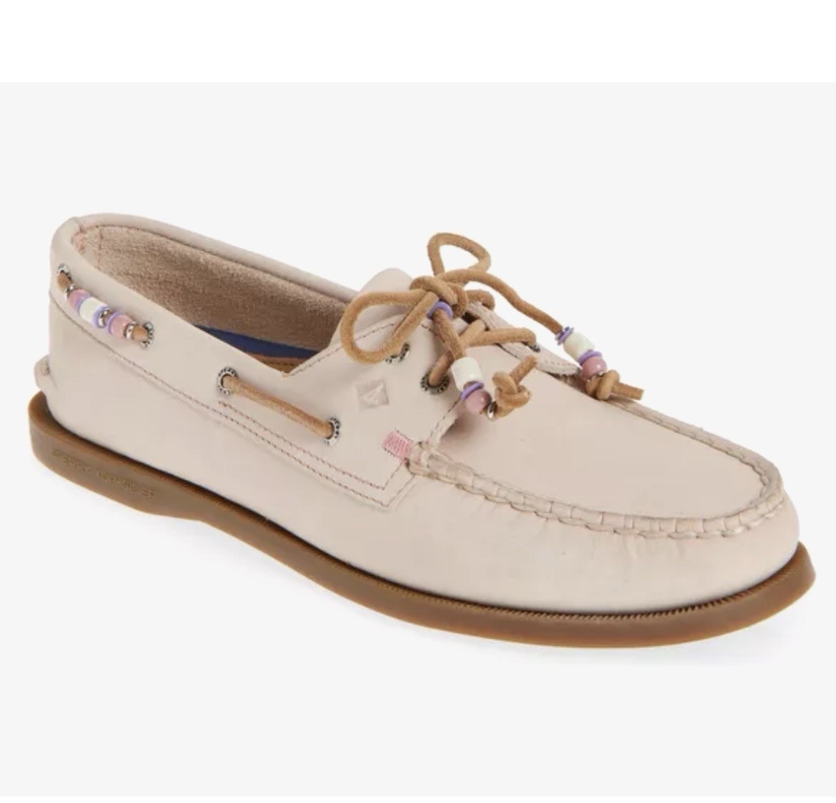New Women’s Sperry Authentic Original 2-Eye Beaded Boat Shoe Size 9 EU 40