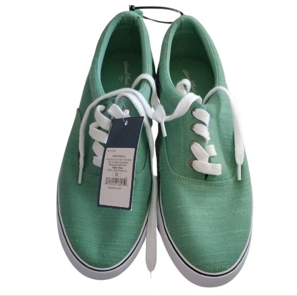Universal Thread Women’s Vulcanized Molly Sneakers, Green, size 12