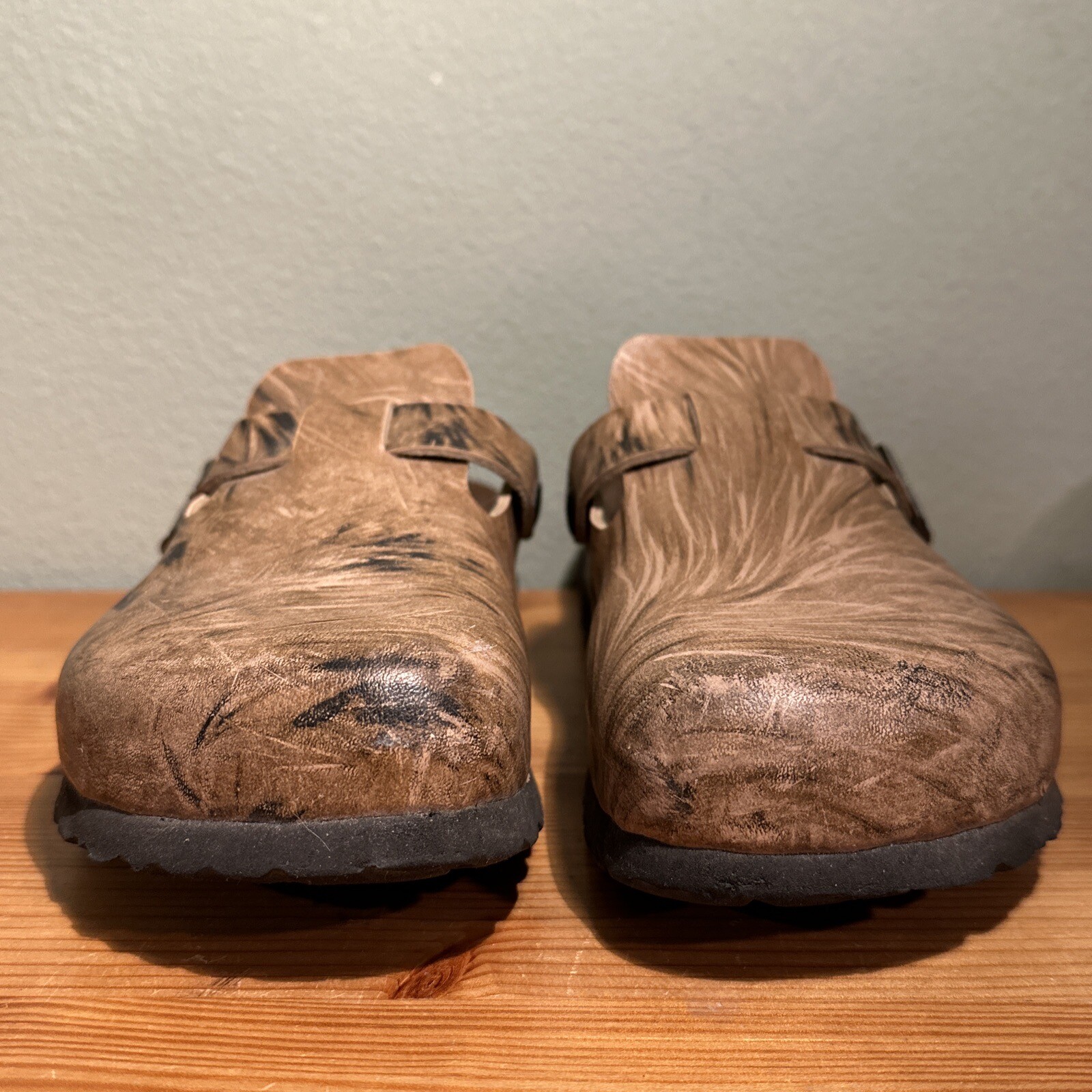 Birkenstock Betula Boston Clogs Women’s Size EU 37, US 6 Brown Leather