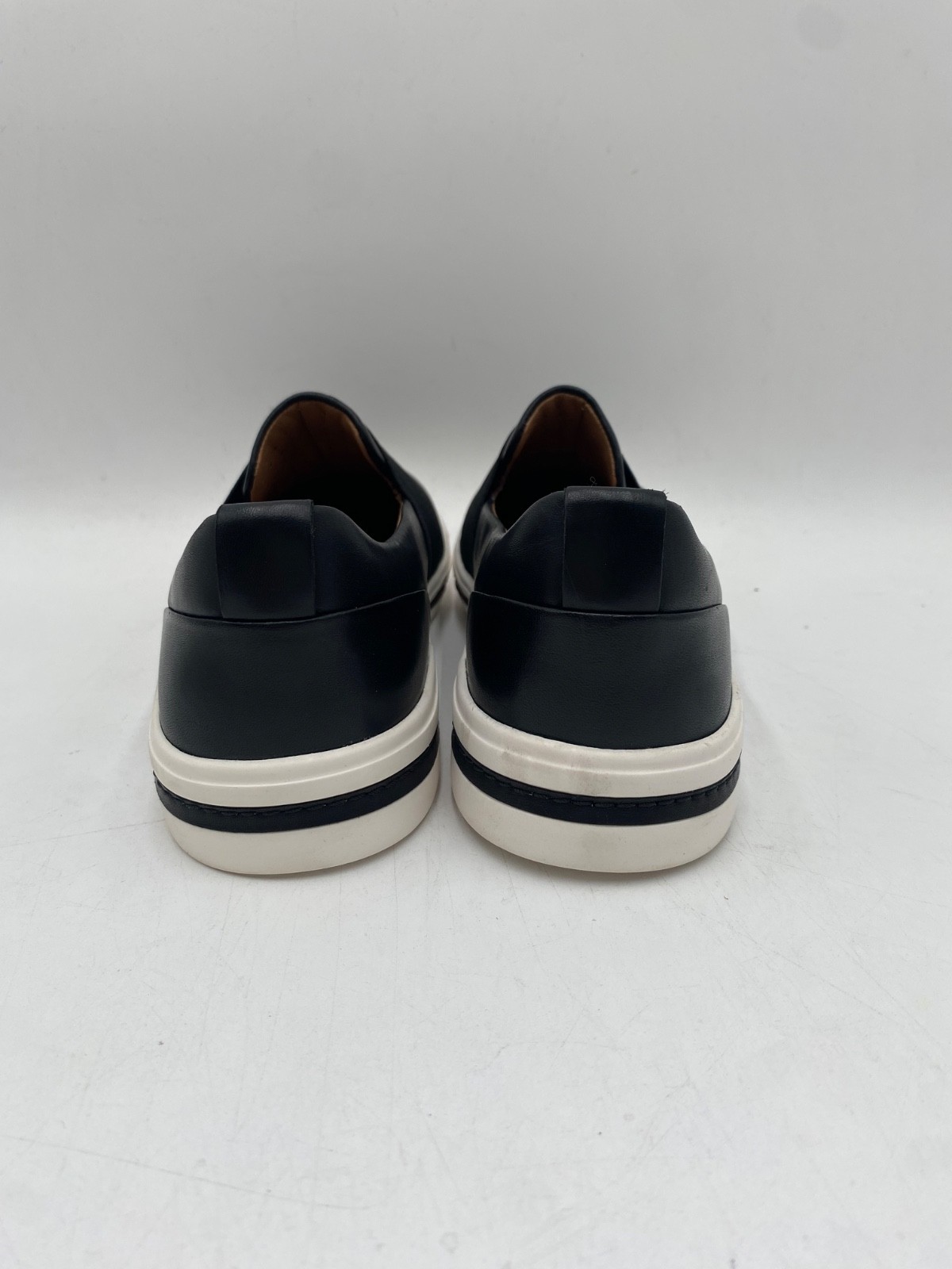 Clark’s UN MAUI STEP Women’s Casual Slip-ons Black Leather Multiple Sizes