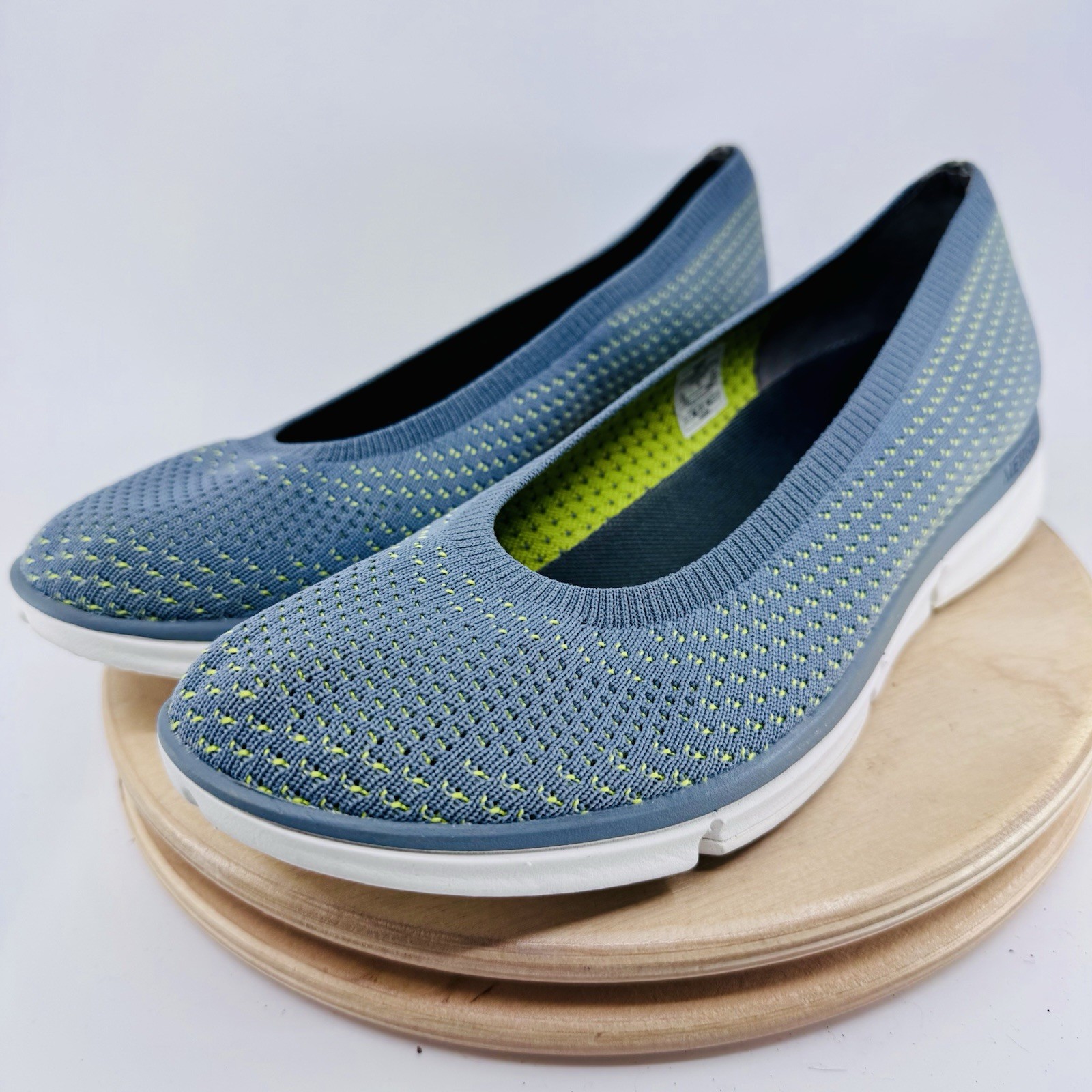 Merrell Zoe Sojourn E-Mesh Q2 Shoes Womens 9.5 Gray Slip On Travel Ballet