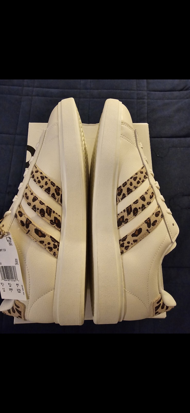 Adidas FIRE! NIB! Grand Court 2.0 #IH7761 in Magic Beige/Matte Gold. Sz 11. R2S!