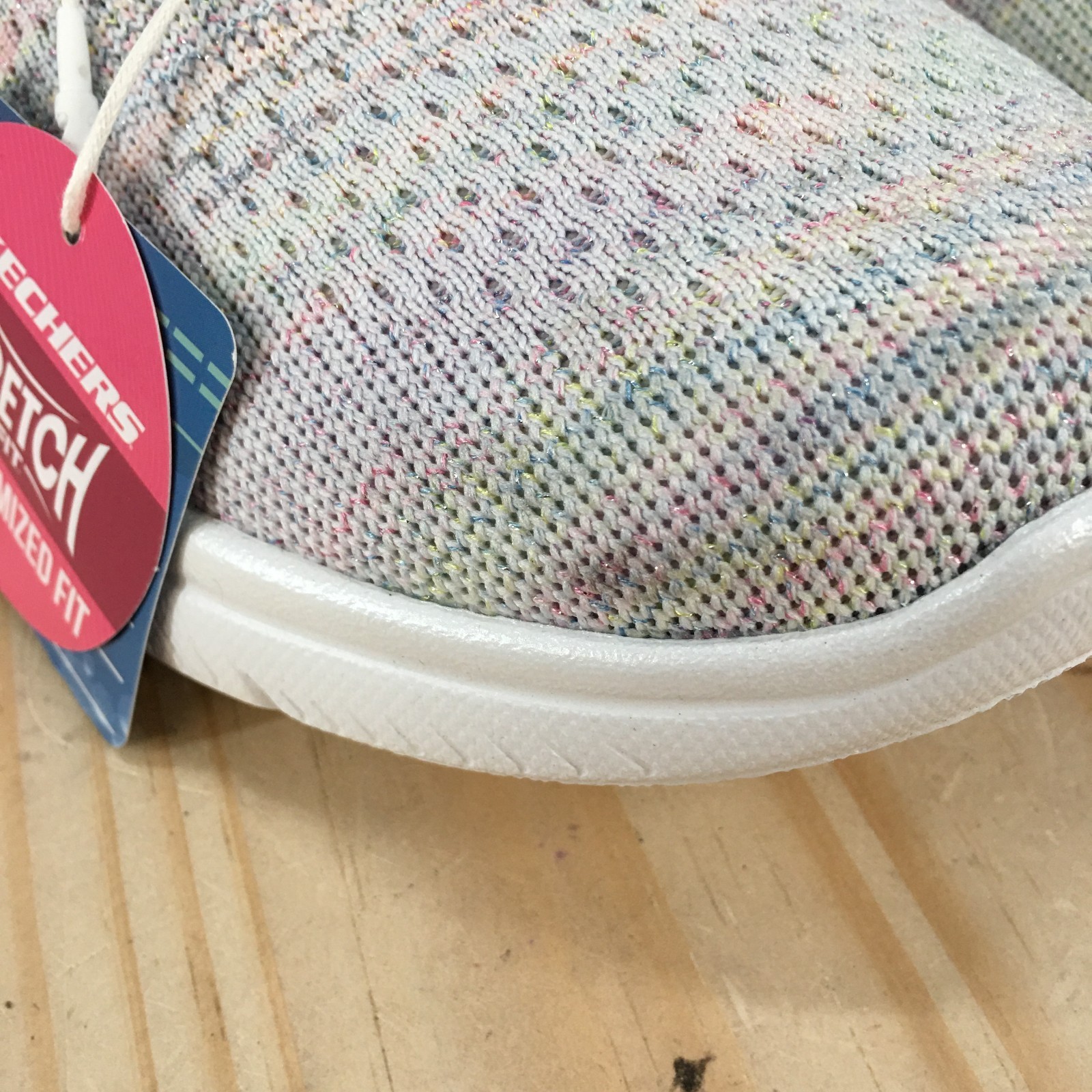 NEW Skechers Slip Ins Shoes Womens 10 Summits-Mystic Glow Sneakers White Multi