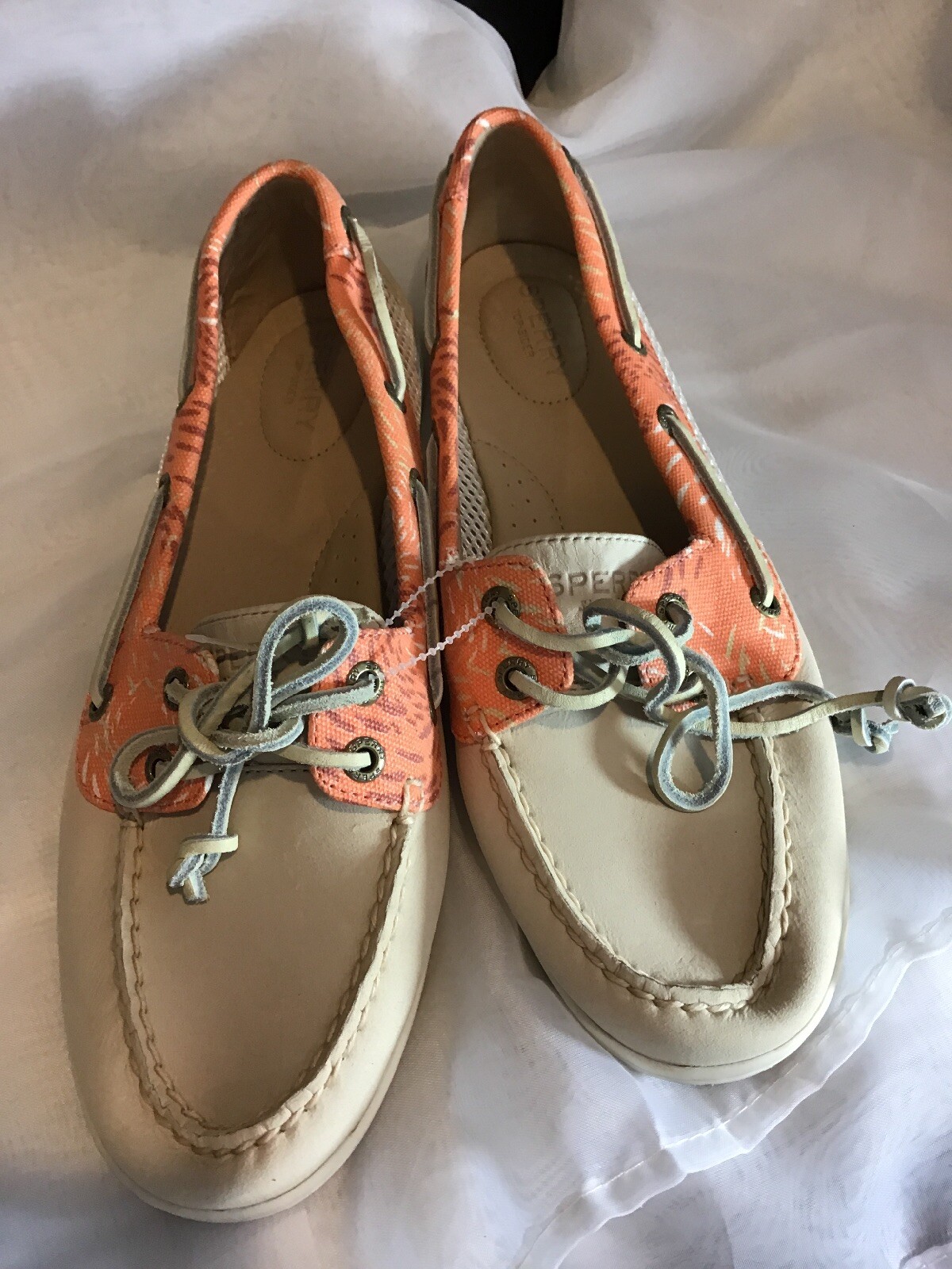 Women’s Sperry Koifish Core deck boat shoes leather Top Sider NEW size 9.5