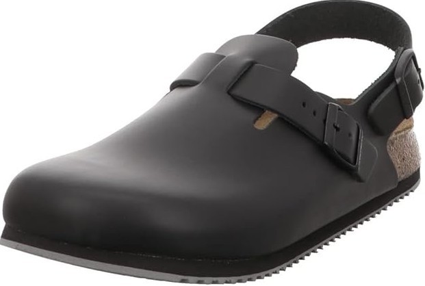 Birkenstock Professional Tokio Super Grip Leather Black 40 US L 9.0 Narrow