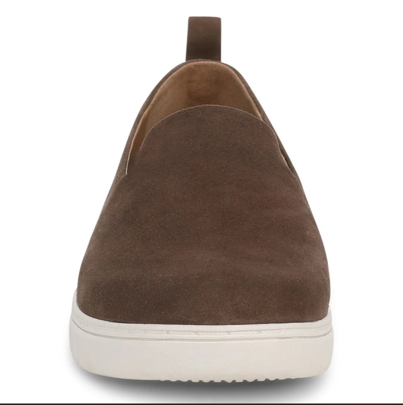 VIONIC Uptown Willa Slip On Sneaker – Driftwood Suede NEW