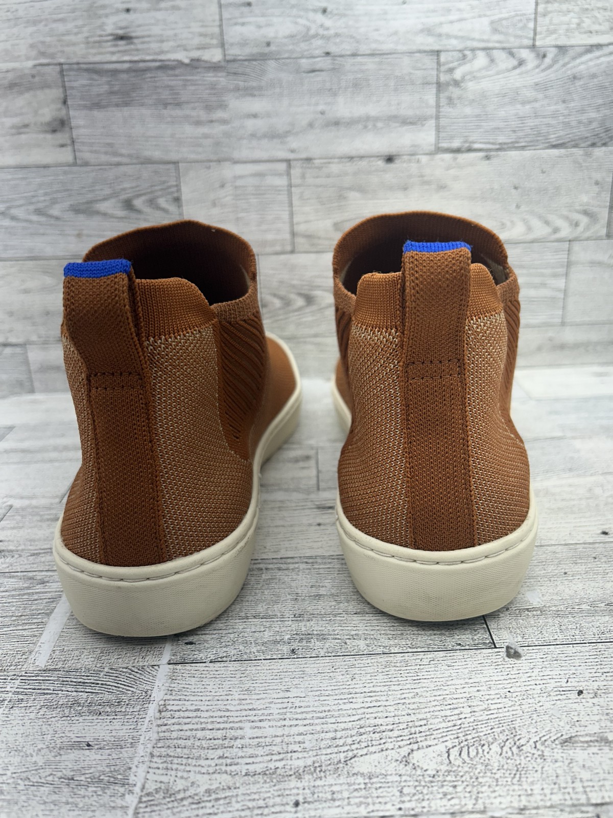 Rothys Shoes Womens Size 8 High Top Knit Slip On Casual Eco Friendly Sustainable