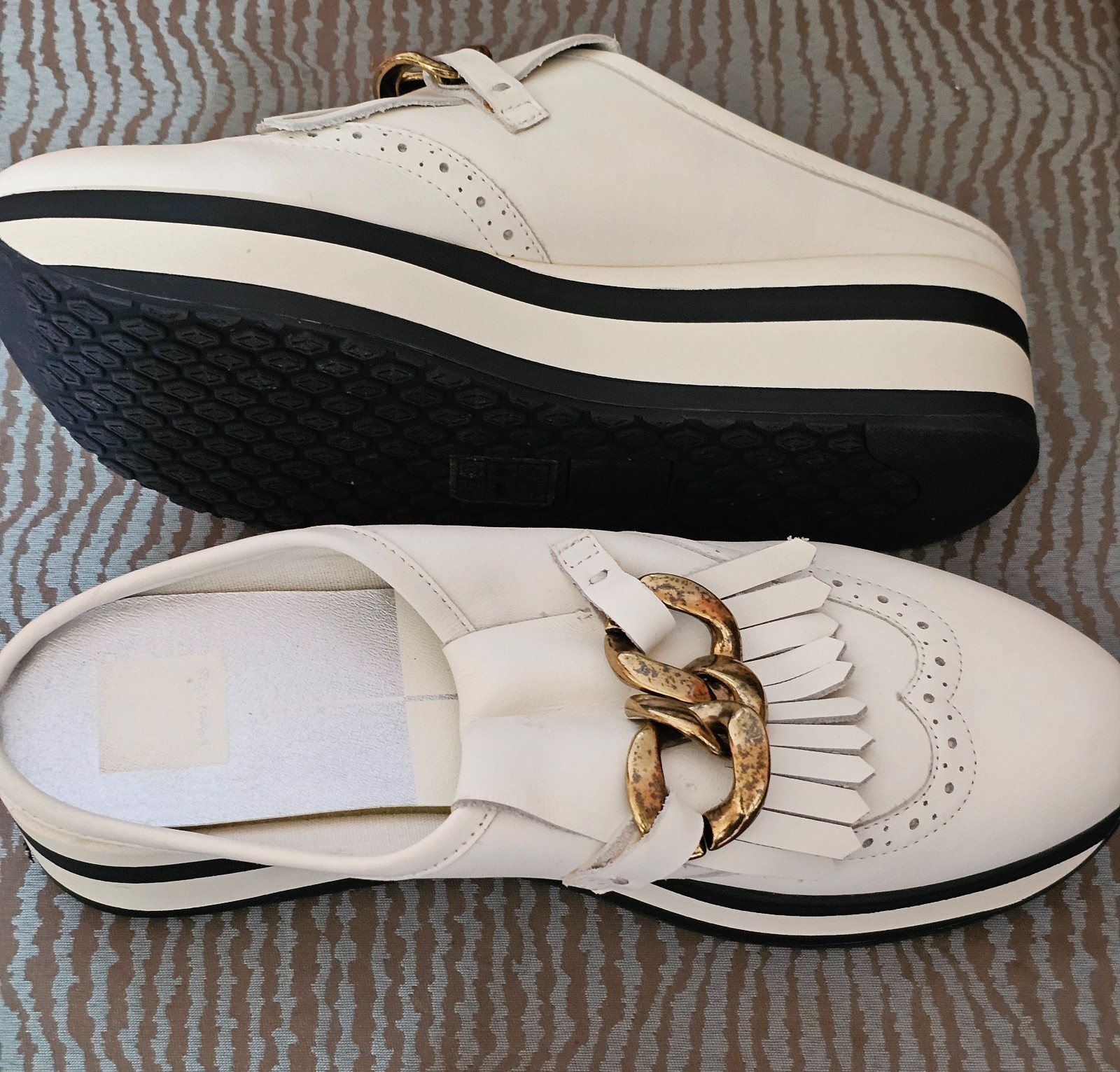 Dolce Vita Rica Sneaker Mule Blk/White Slip On Sz 9.5