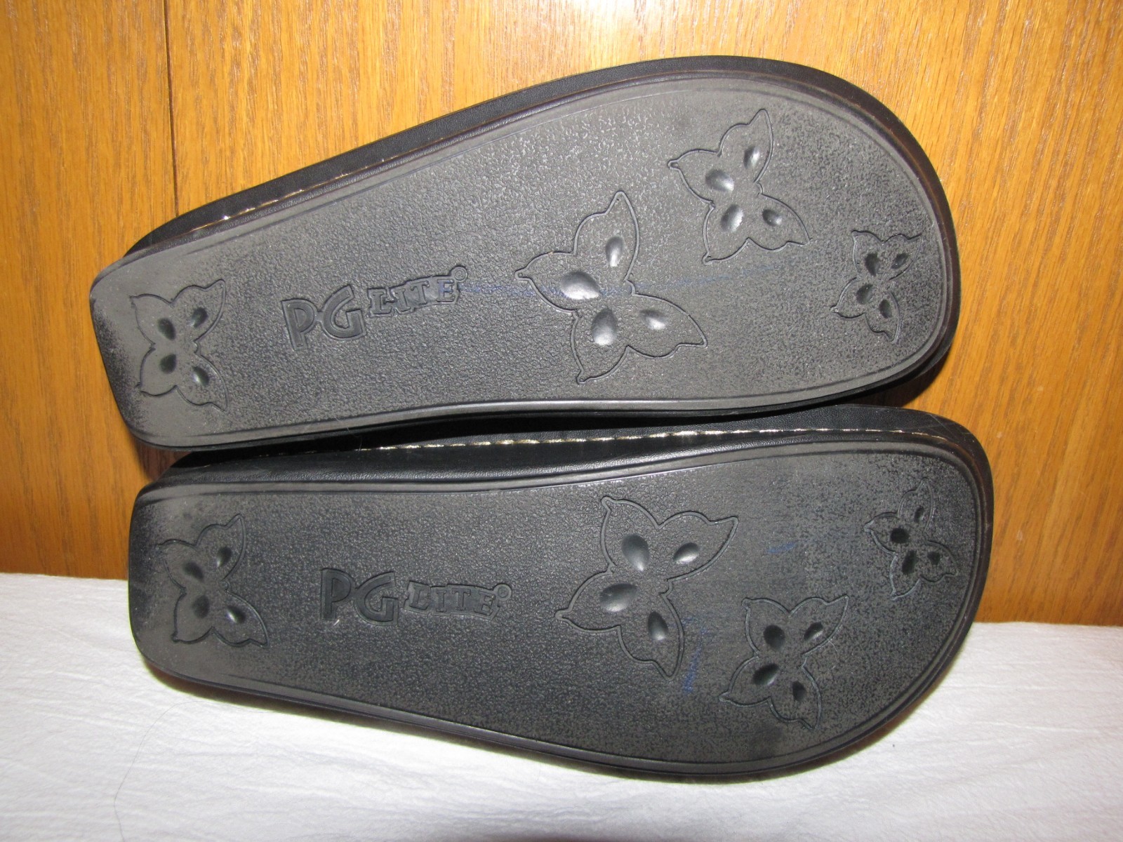 ALEGRIA 101 COMFY BLACK CRINKLED PATENT LEATHER COMFORT CLOG MULES 40-US-9.5-10