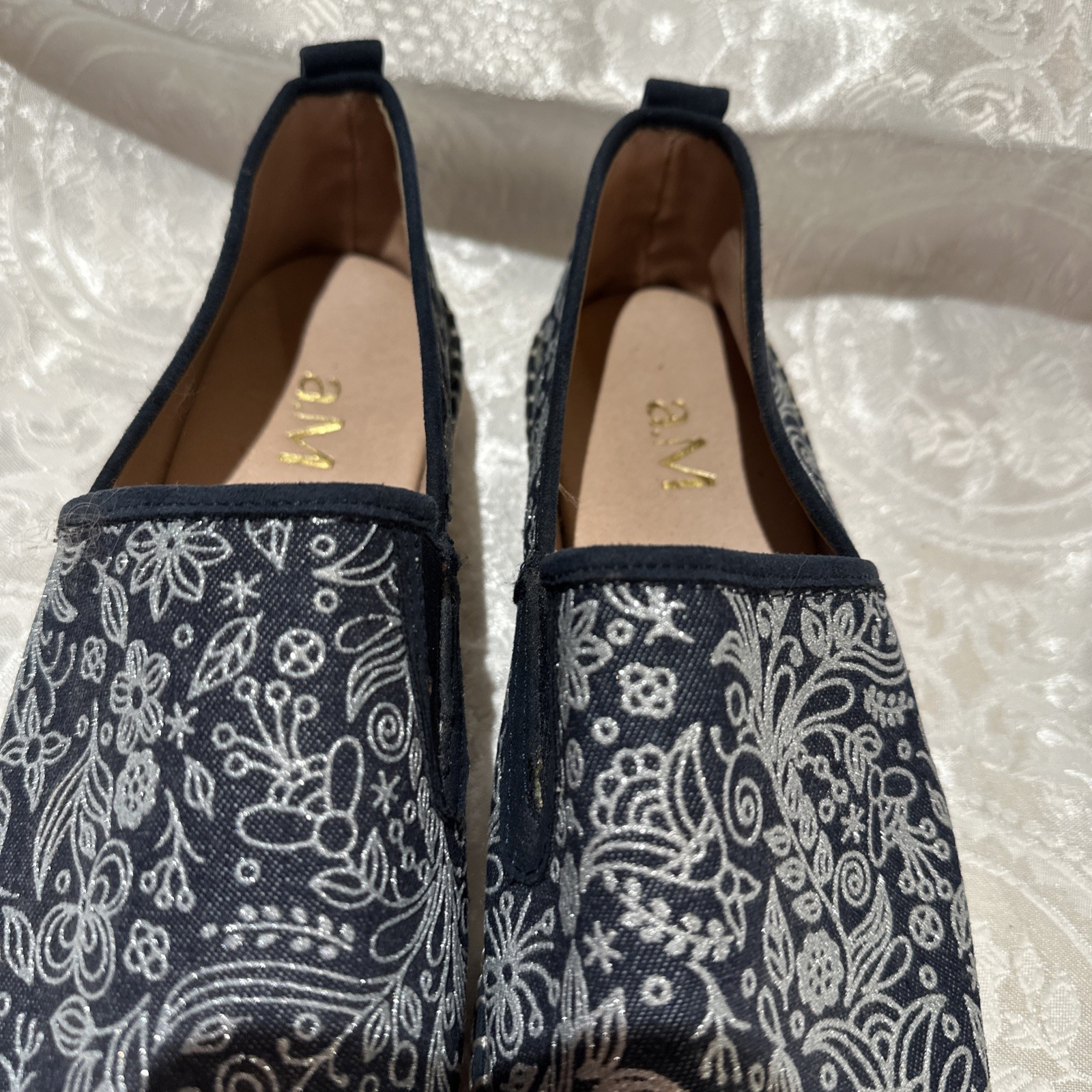 A.M Slip On Sneakers Made In Mexico Size 8