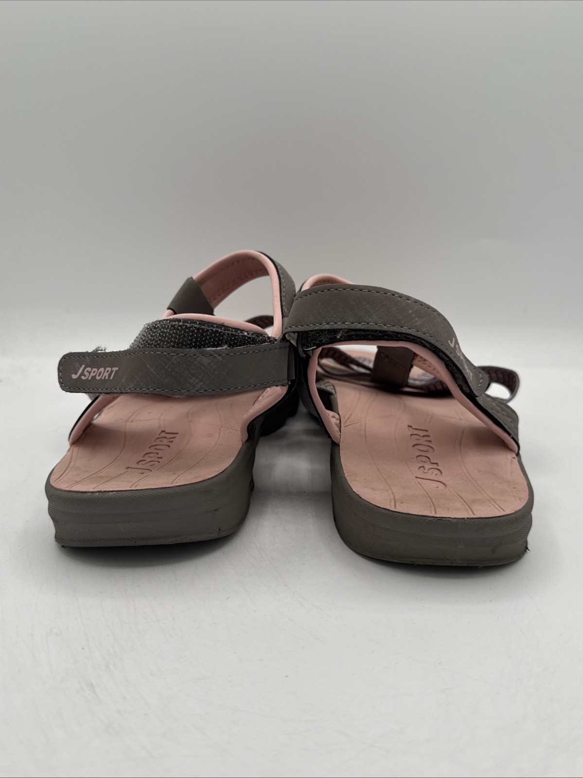 Jsport by Jambu Water Ready Sandal Shoe Womens Size 9M Gray/Pink