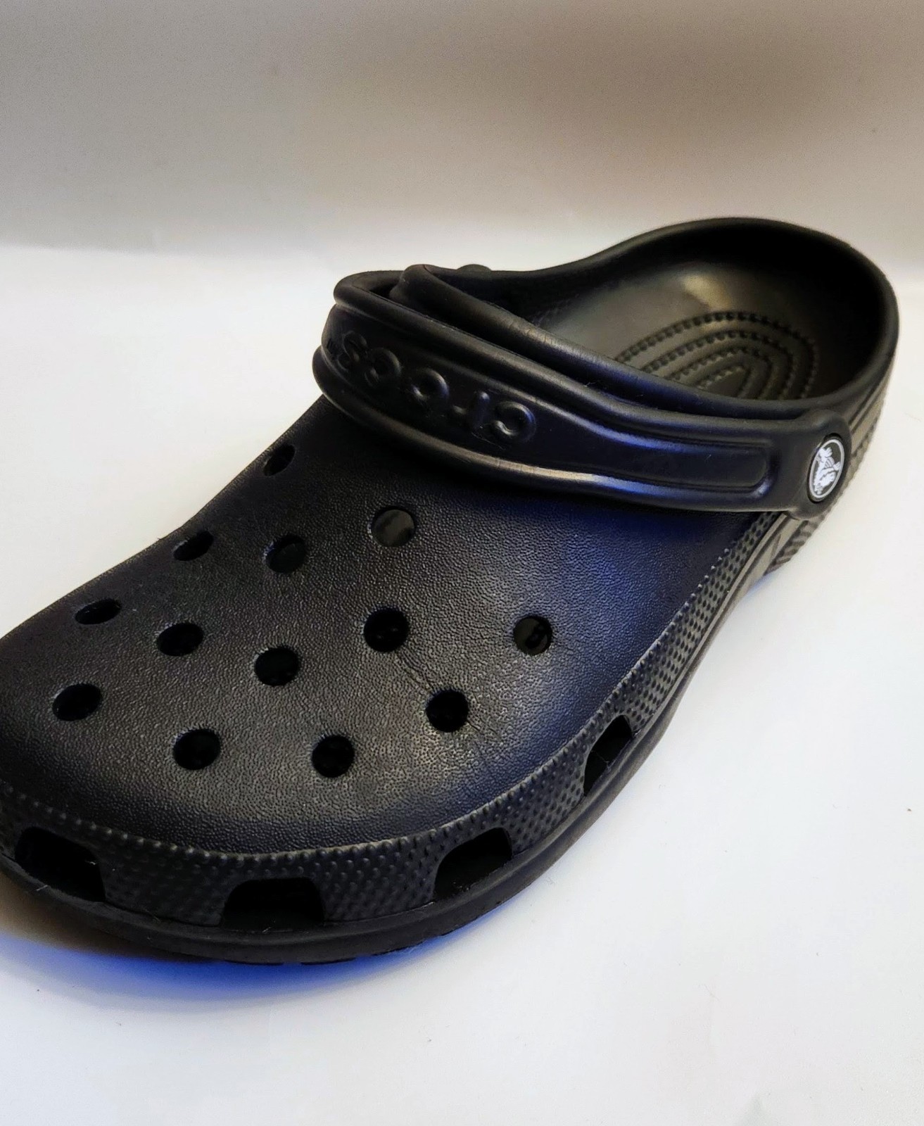 Women’s Black Classic Crocs Slip On Clogs Comfort Garden Shoes Size 8