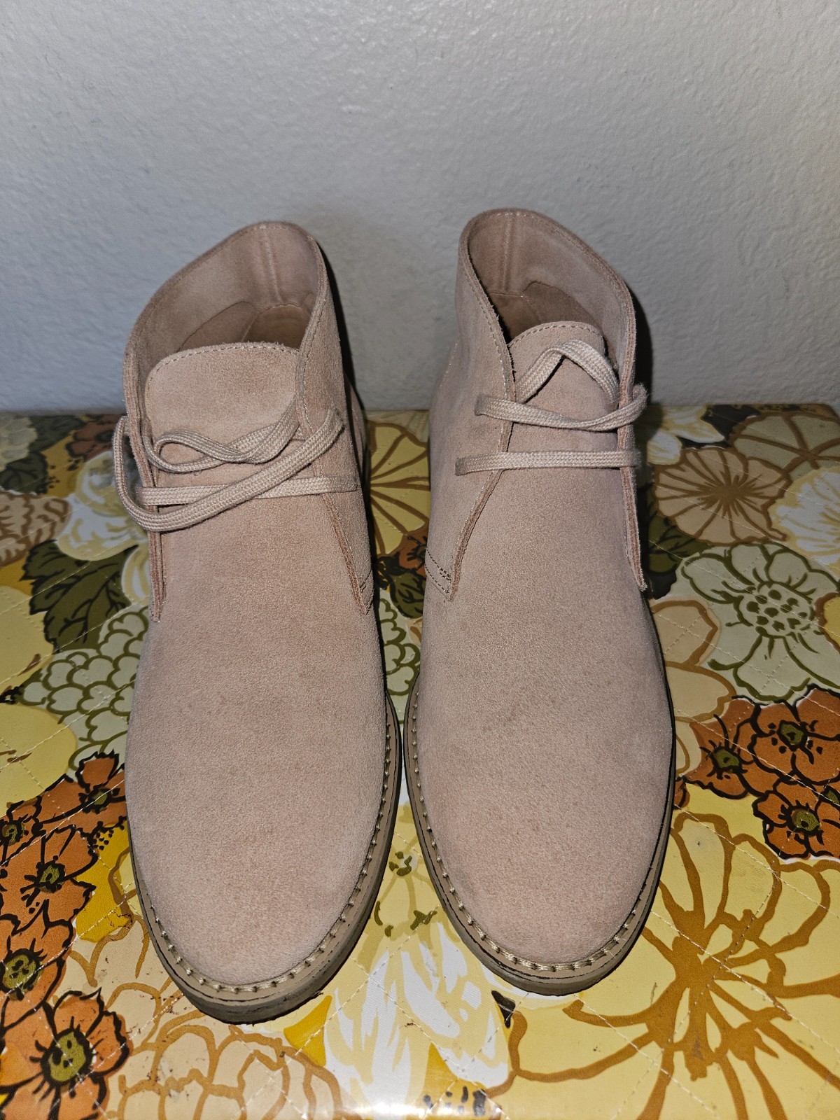 J. Crew Suede Macalister Desert Boots Size 8 Soft Blush