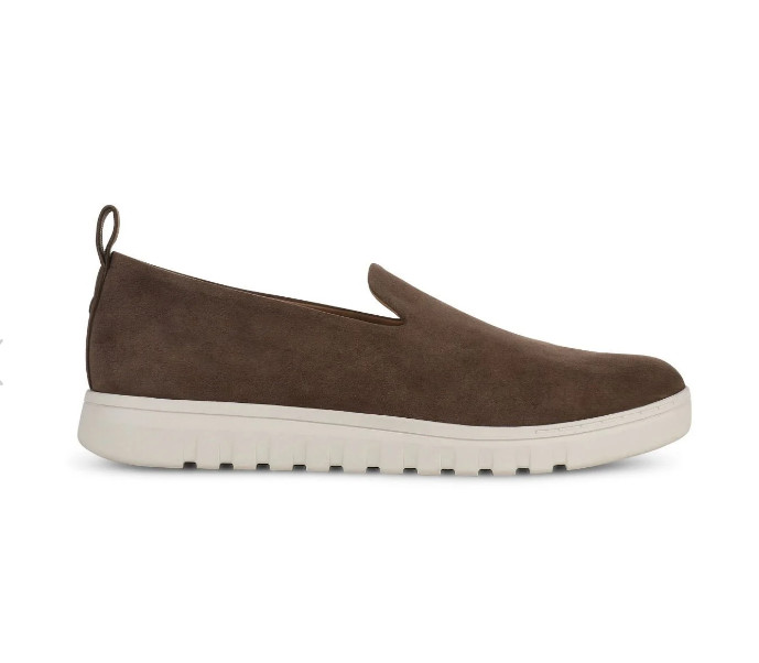 VIONIC Uptown Willa Slip On Sneaker Driftwood Suede NEW