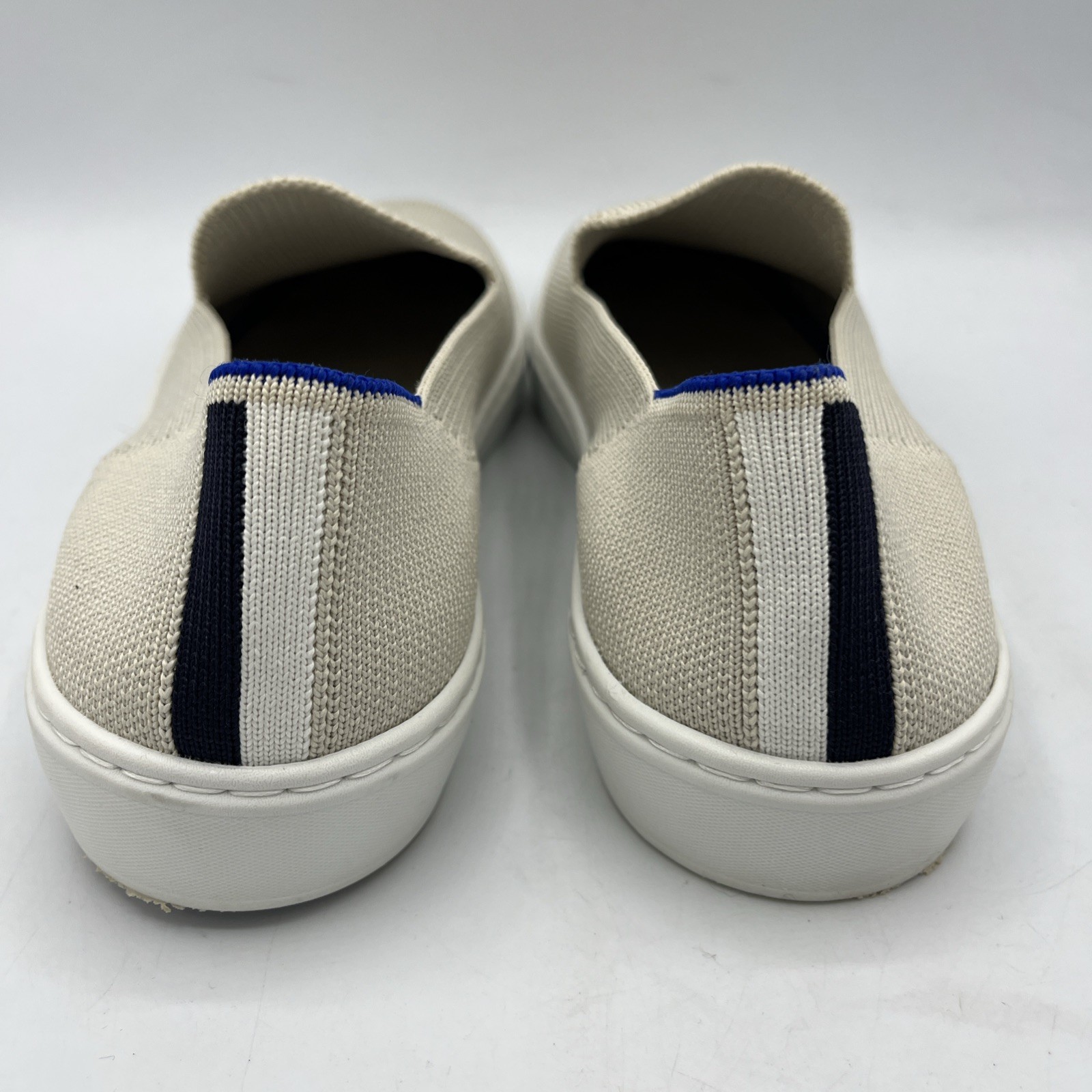 Rothy’s The Original Slip On Sneaker Women’s Size 6.5 Low Top Flat Off White