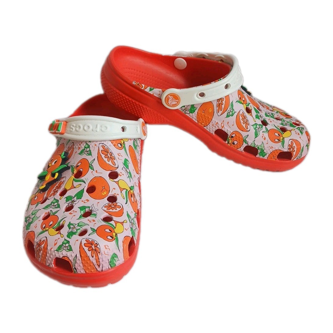 Disney Parks 2022 50th Anniversary Vault Orange Bird Adult Clogs Crocs M5 W7