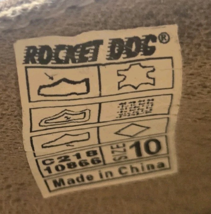 Rocket Dog Suede Slip On Shoes Womens Size 10 Tan Slip On Button Cute Brown C218
