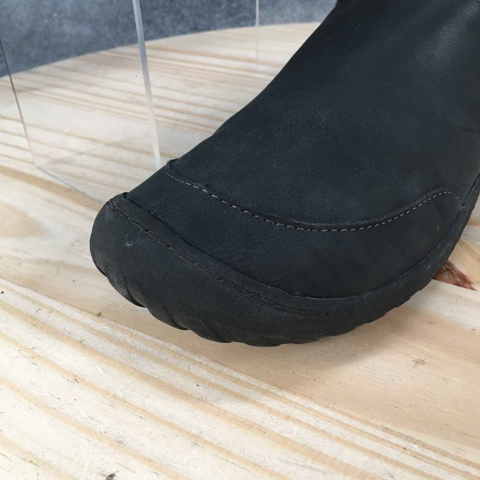 JSport by Jambu Alice Shoes Womens 9 M Slip On Round Toe Comfort Low Top Black