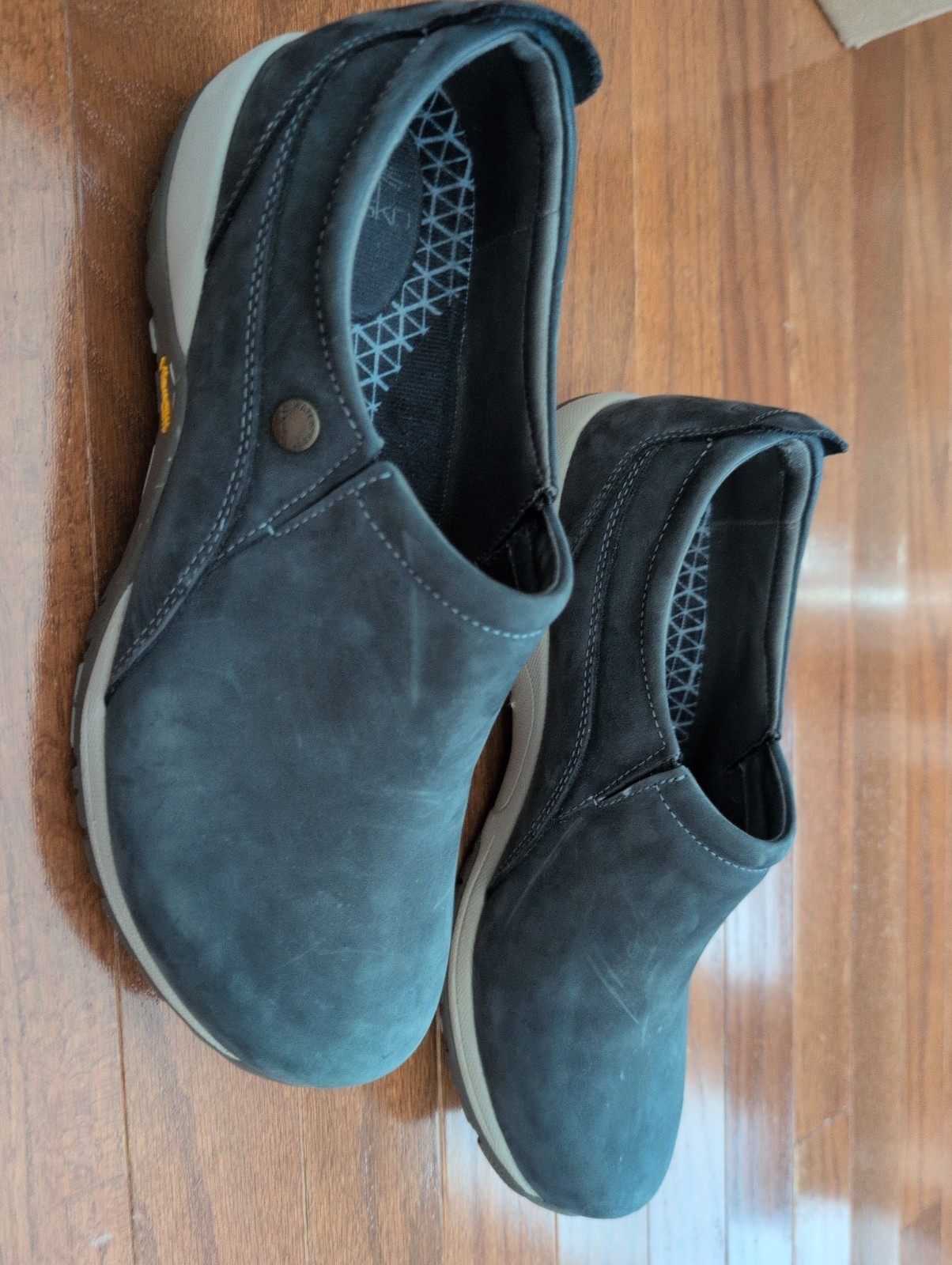 Dansko Women’s Patti Navy Milled Nubuck Leather Shoes Size 41EU or W 10.5 US