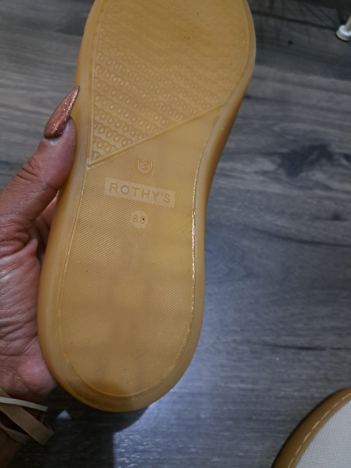 Rothy’s The City Slip On Sneakers Womens Size 8.5 Comfort Flats