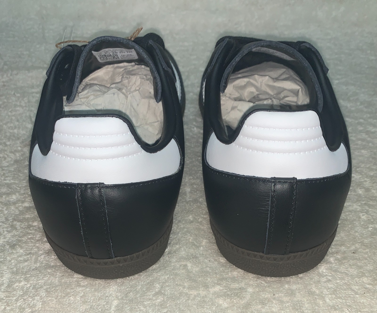 ADIDAS ORIGINALS SAMBA OG W CASUAL SNEAKERS WOMENS SZ 8 BLACK WHITE IG9031 NIB