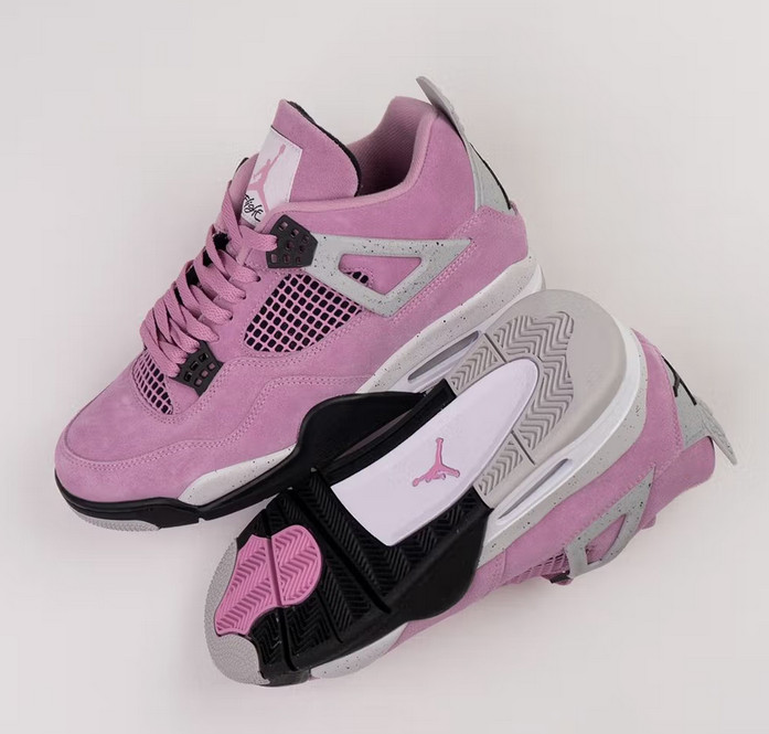 Jordan 4 “Orchid” Mid Top Men’s Retro Basketball Shoes Us Size 5-12