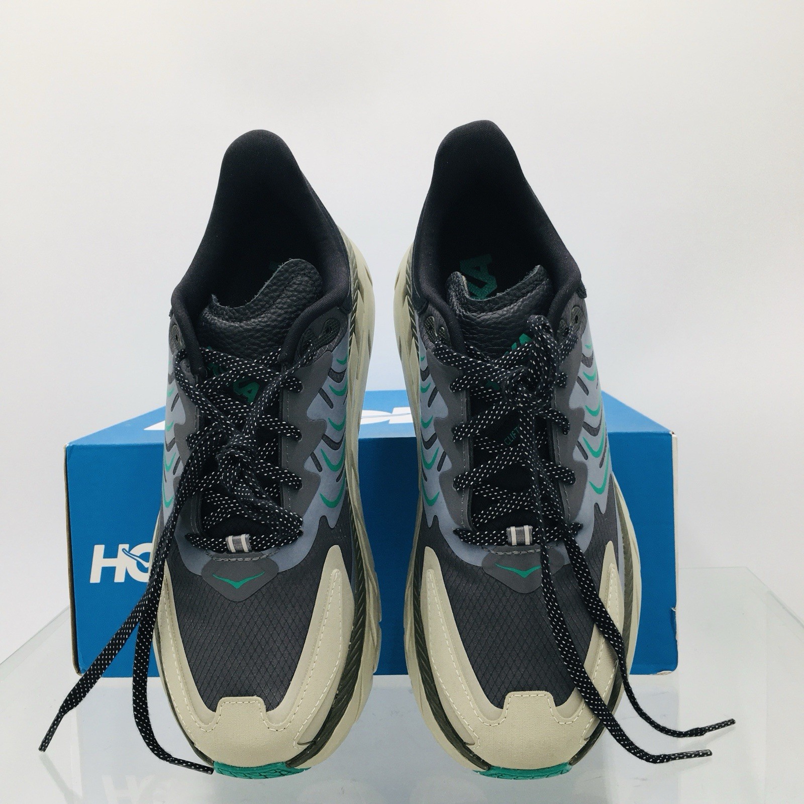 Hoka One One Clifton LS Castlerock / Barley- Women’s Running Shoes 8 B