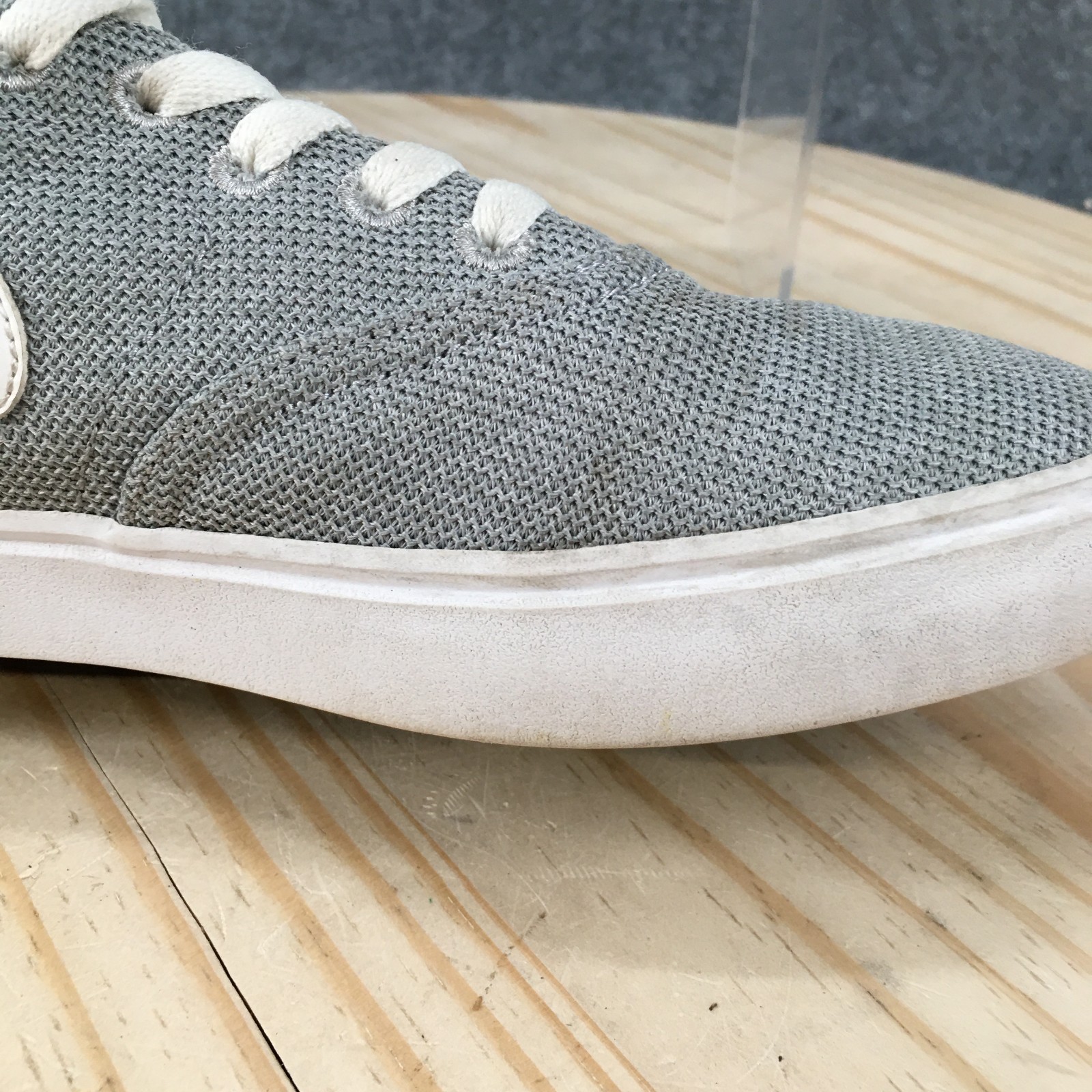 Nike SB Check Solarsoft Shoes Womens 8 Skate Sneaker Casual Lace Up Low Top Gray