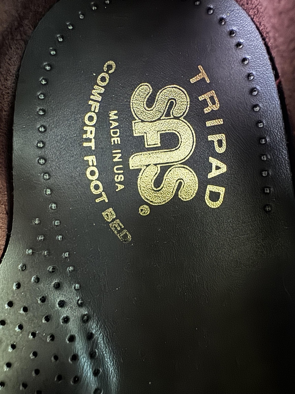 SAS Shoes Womens Size 8.5 Brown Leather Tripad Comfort Loafers Wide Made USA