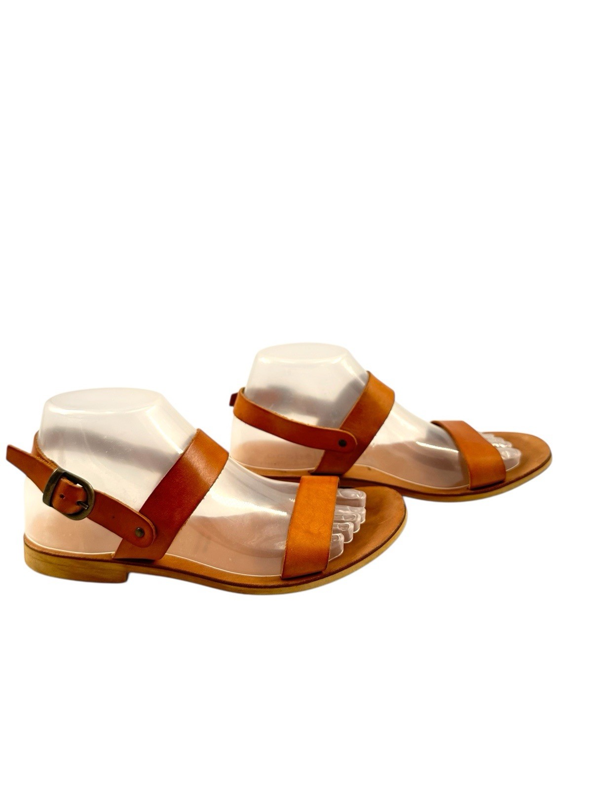 Cocobelle Natural The Kiki Sandal By X The Blonde Abroad 7.5 Handcrafted Italy