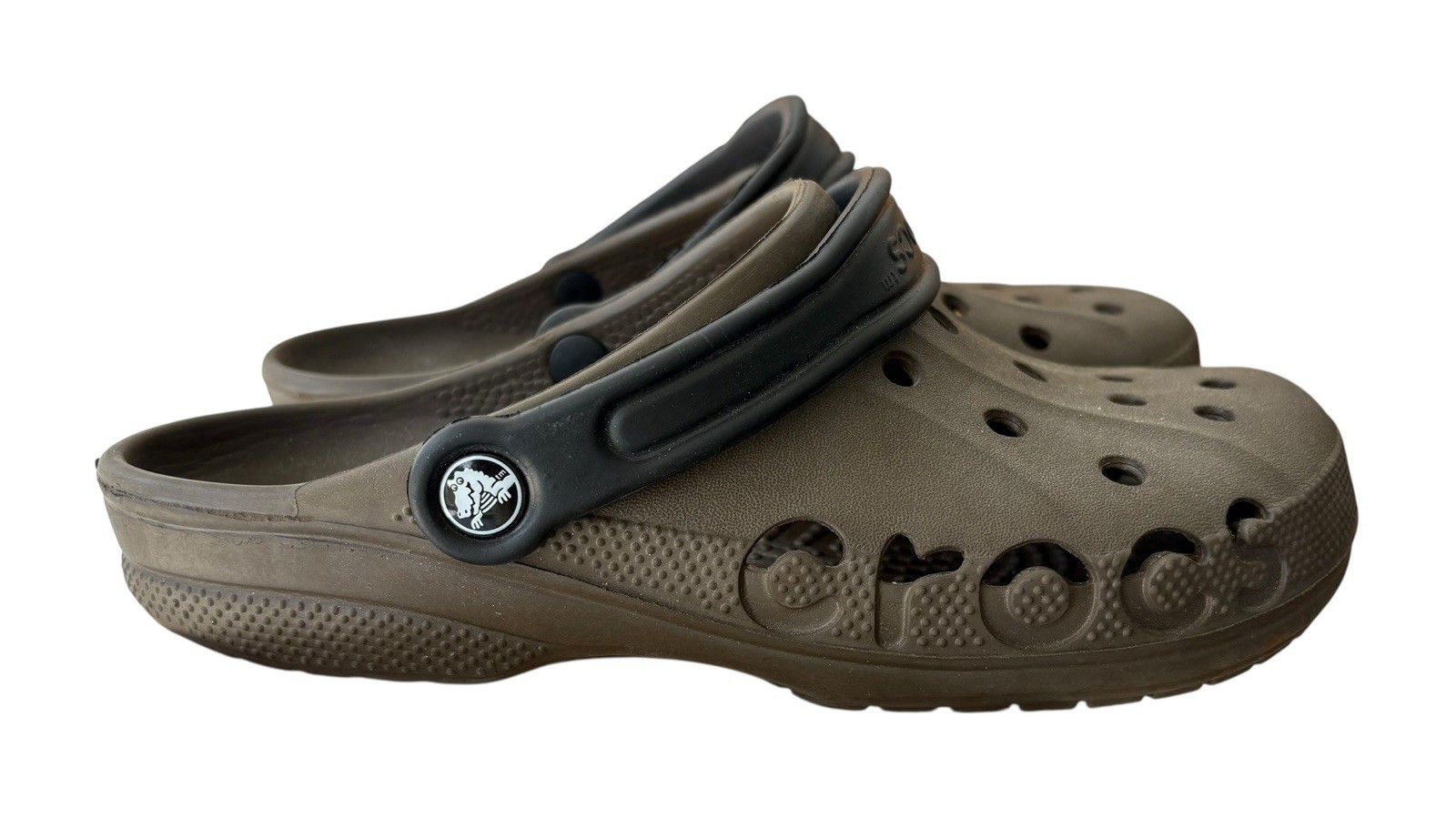 Crocs Unisex Clogs Baya Classic Band Waterproof Slip On Brown W 10 M 8