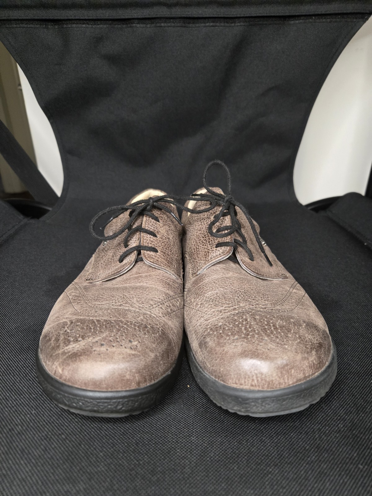 Finn Comfort Germany Vaasa Brown Leather Wingtip Shoes Women’s Size 9