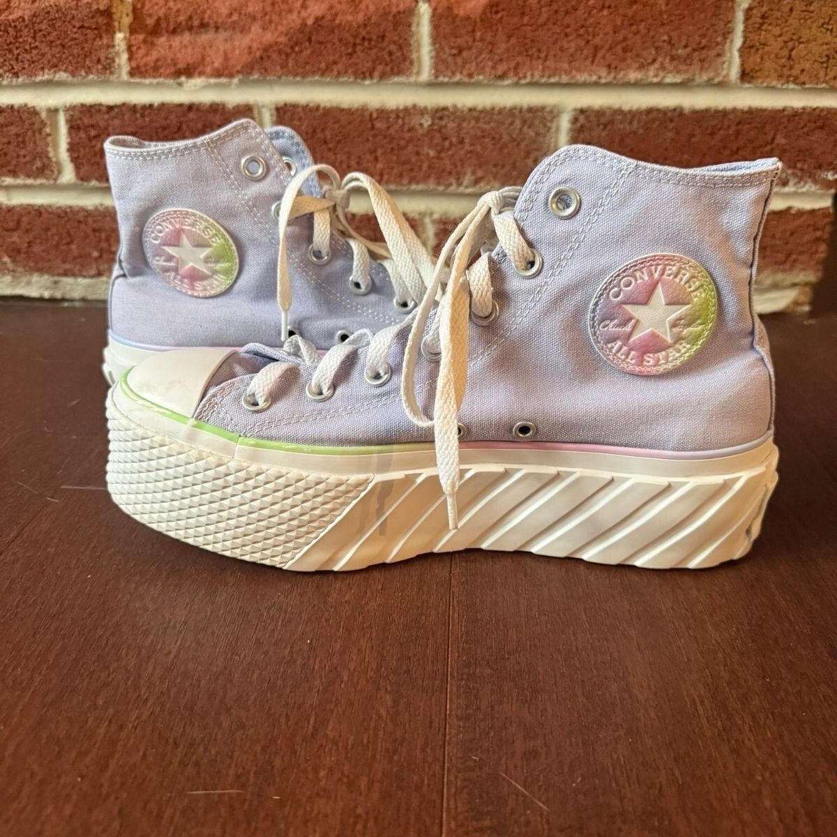 Converse Run Star Legacy CX Pride W6.5 M5 Lavender Platform A06027C