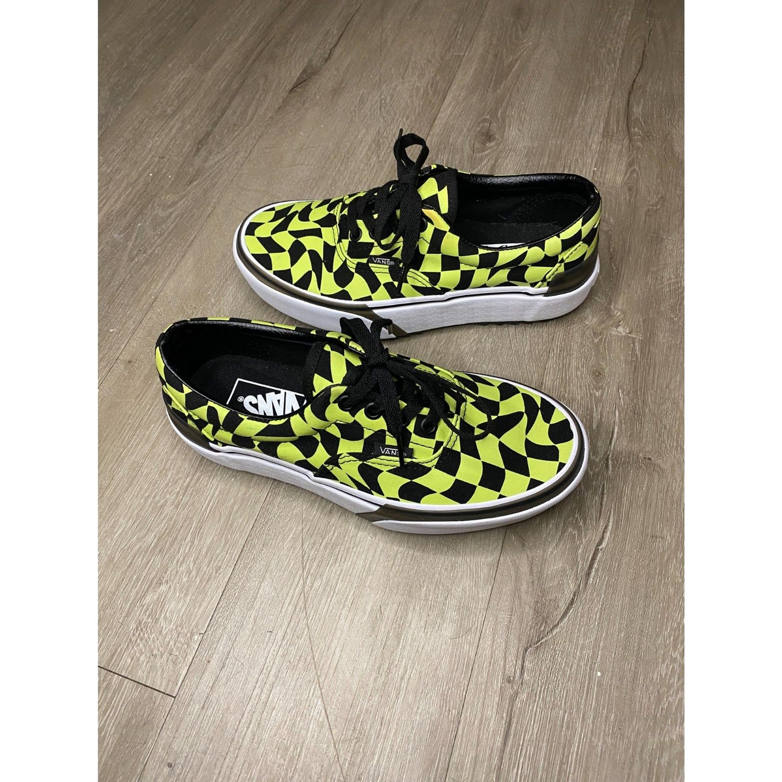 Vans Era Stacked “Warp Check” (Glow-in-the-Dark) VN0A4BTO