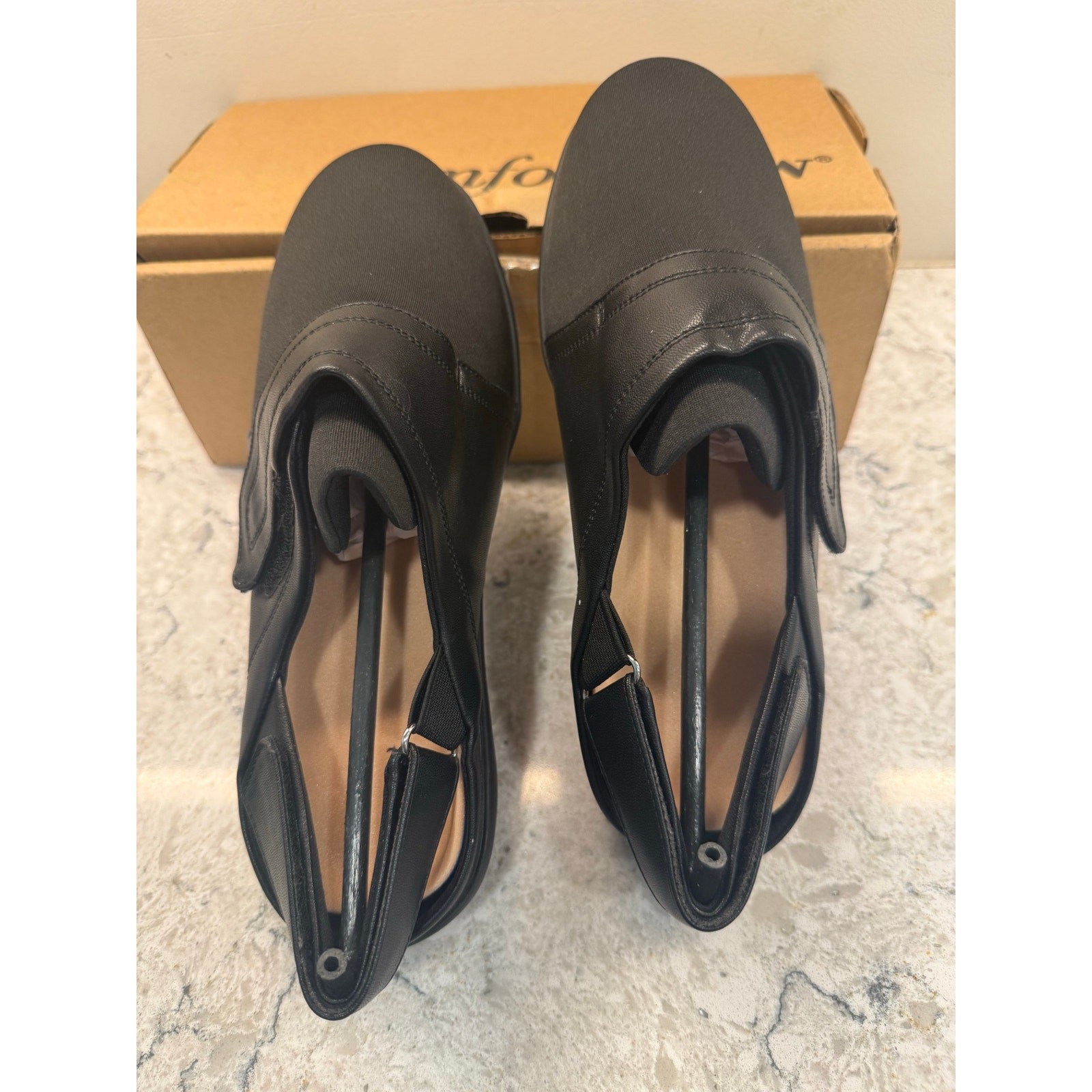 Comfortview The Bryce Orthotic Slingback Shoes Adjustable Sraps Women’s Size 7