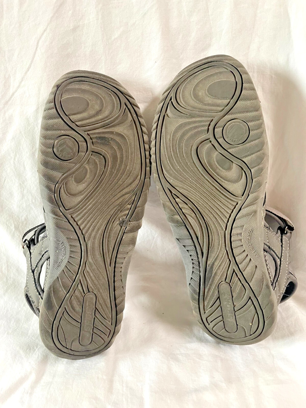 JSport by Jambu Poppy Mary Jane Sandals Gray Size 8.5