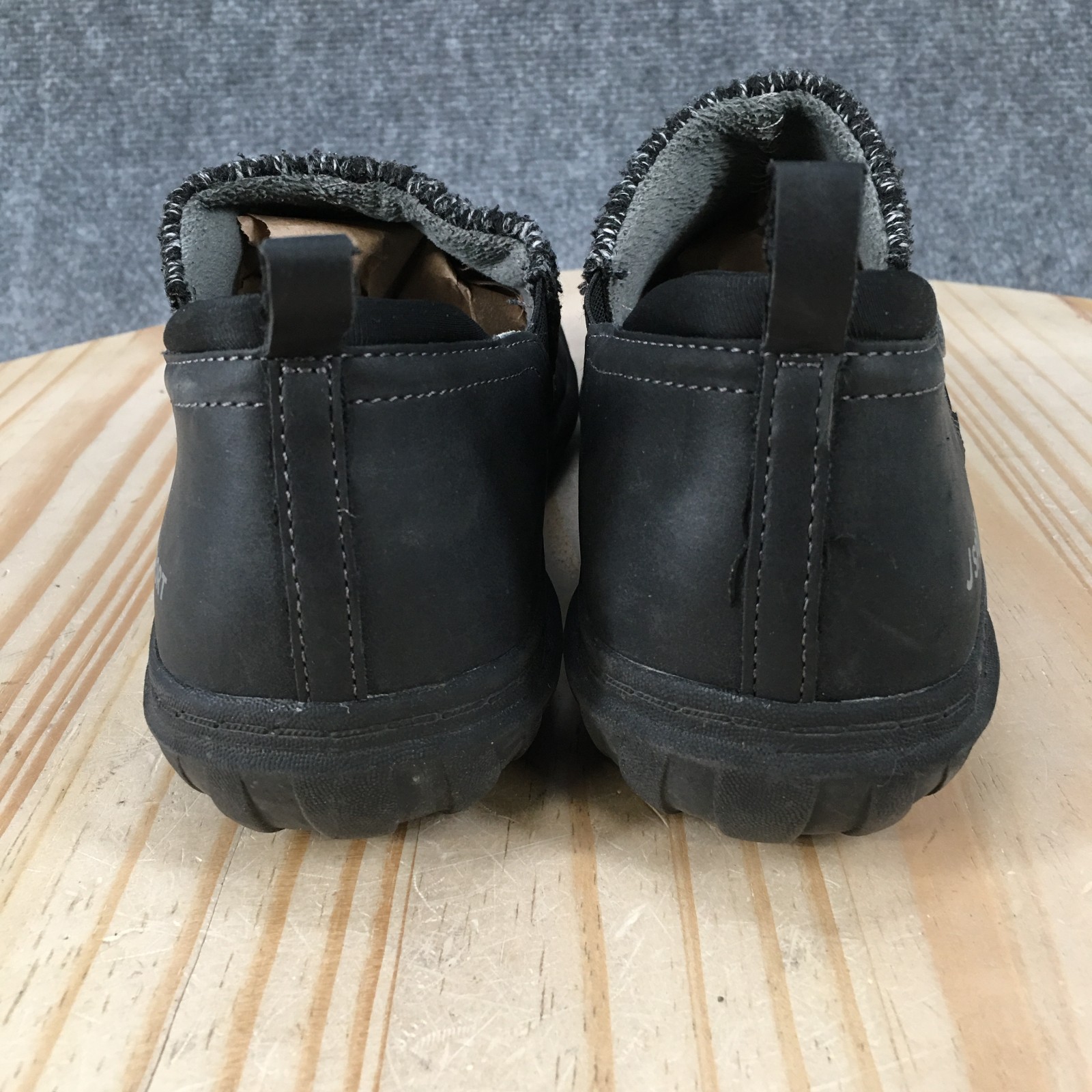 JSport by Jambu Alice Shoes Womens 9 M Slip On Round Toe Comfort Low Top Black