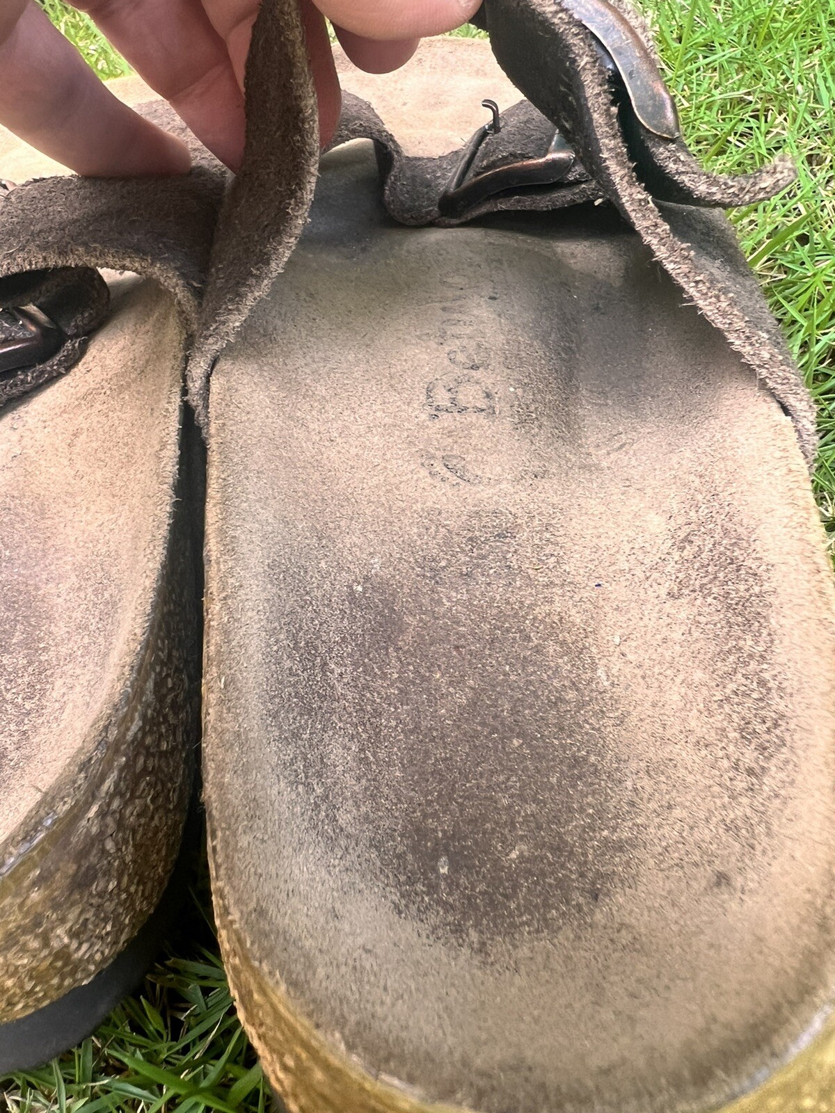 BETULA Birkenstock Arizona Mocha Suede EUR 41, L 10 M 8